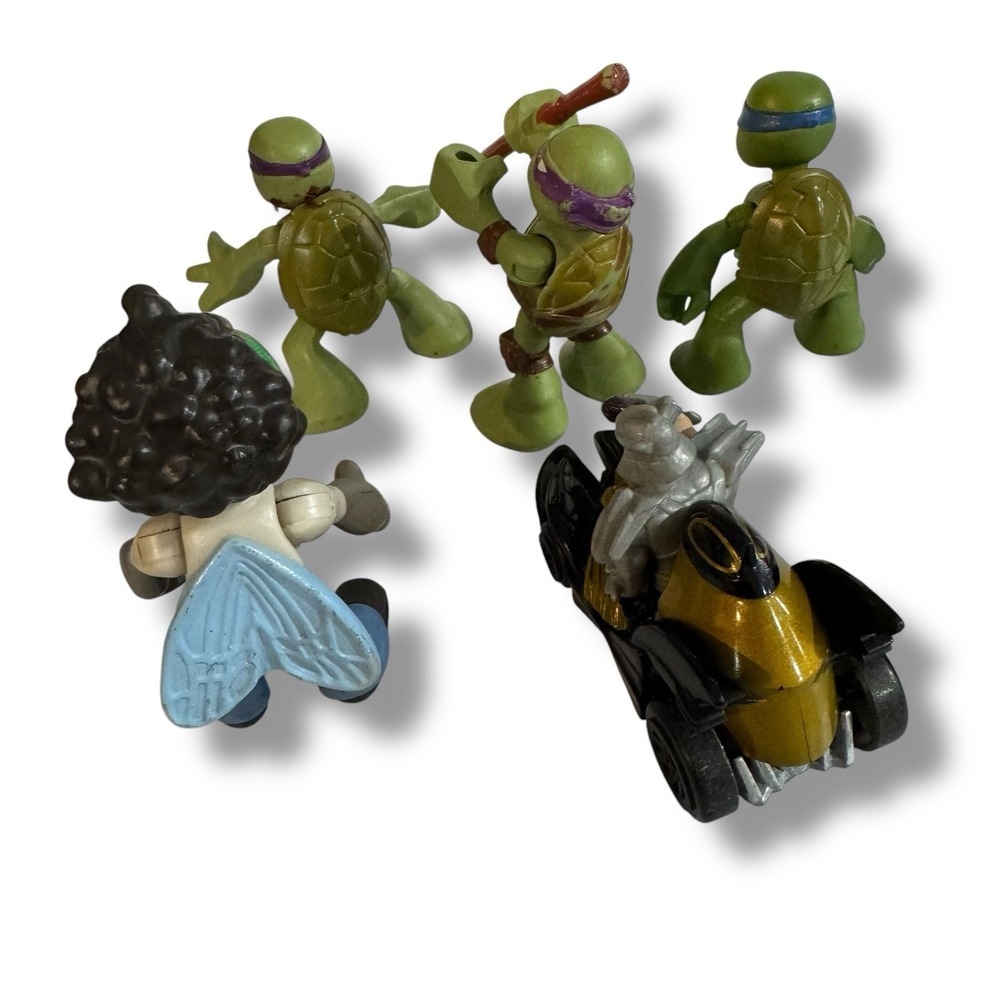 TMNT Teenage Mutant Ninja Turtles MINI Figures 2.5" Lot Of 7‎ - Picture 11 of 12